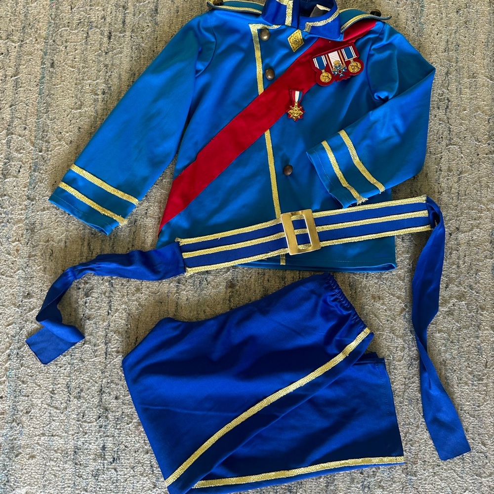 Royal Blue Prince Charming Costume for Kids